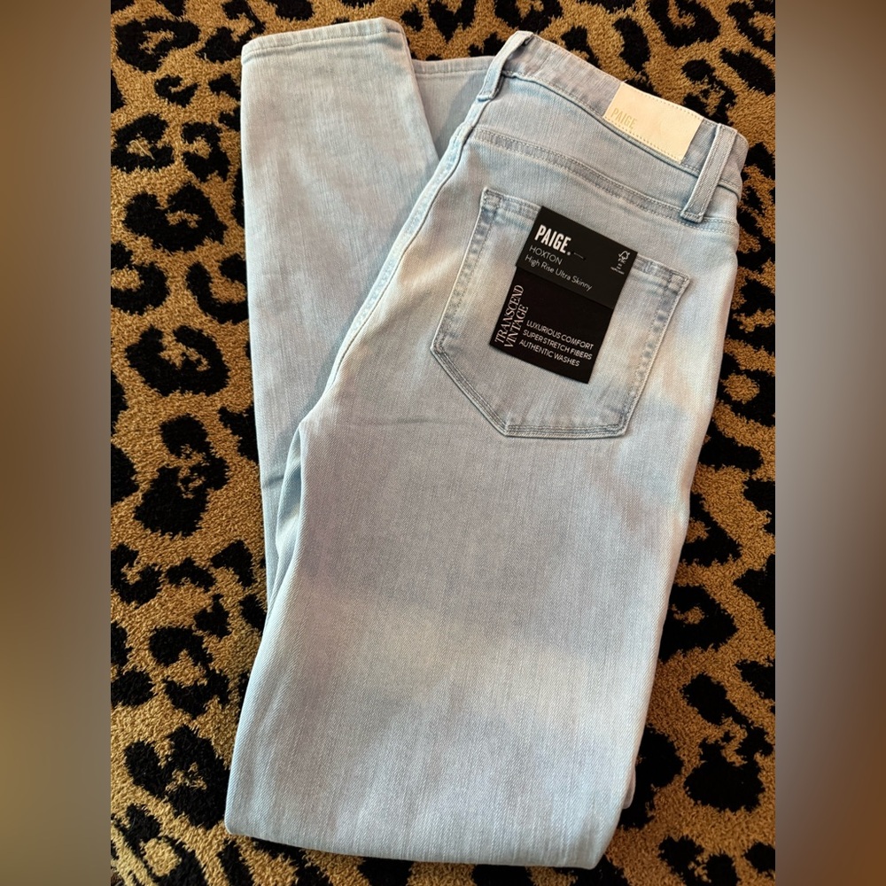 PAIGE Women's Hoxton Transcend Vintage High Rise Ultra Skinny size 27 NWT